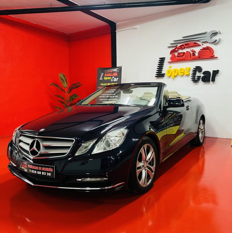 MERCEDES-BENZ Clase E Cabrio E 200 Blue Efficiency Elegance