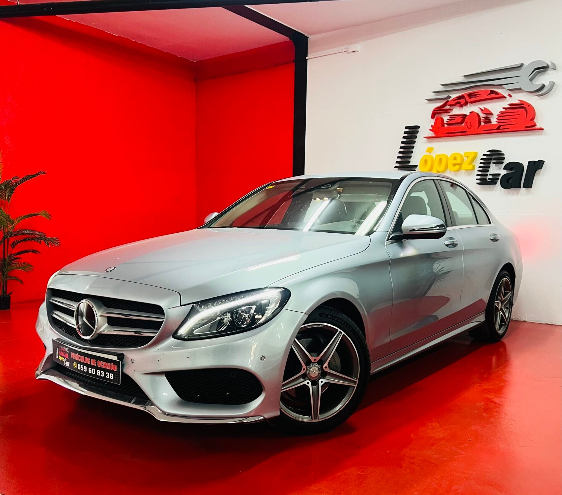 MERCEDES-BENZ Clase C Mercedes Benz clase C 220d AMG 7g