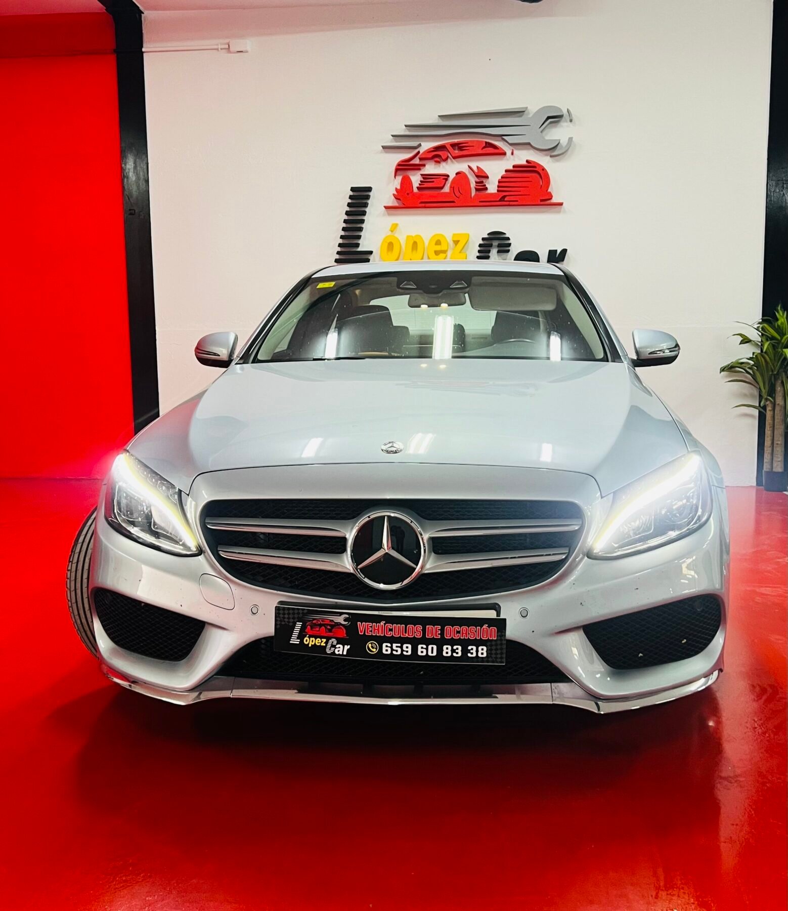 MERCEDES-BENZ Clase C Mercedes Benz clase C 220d AMG 7g