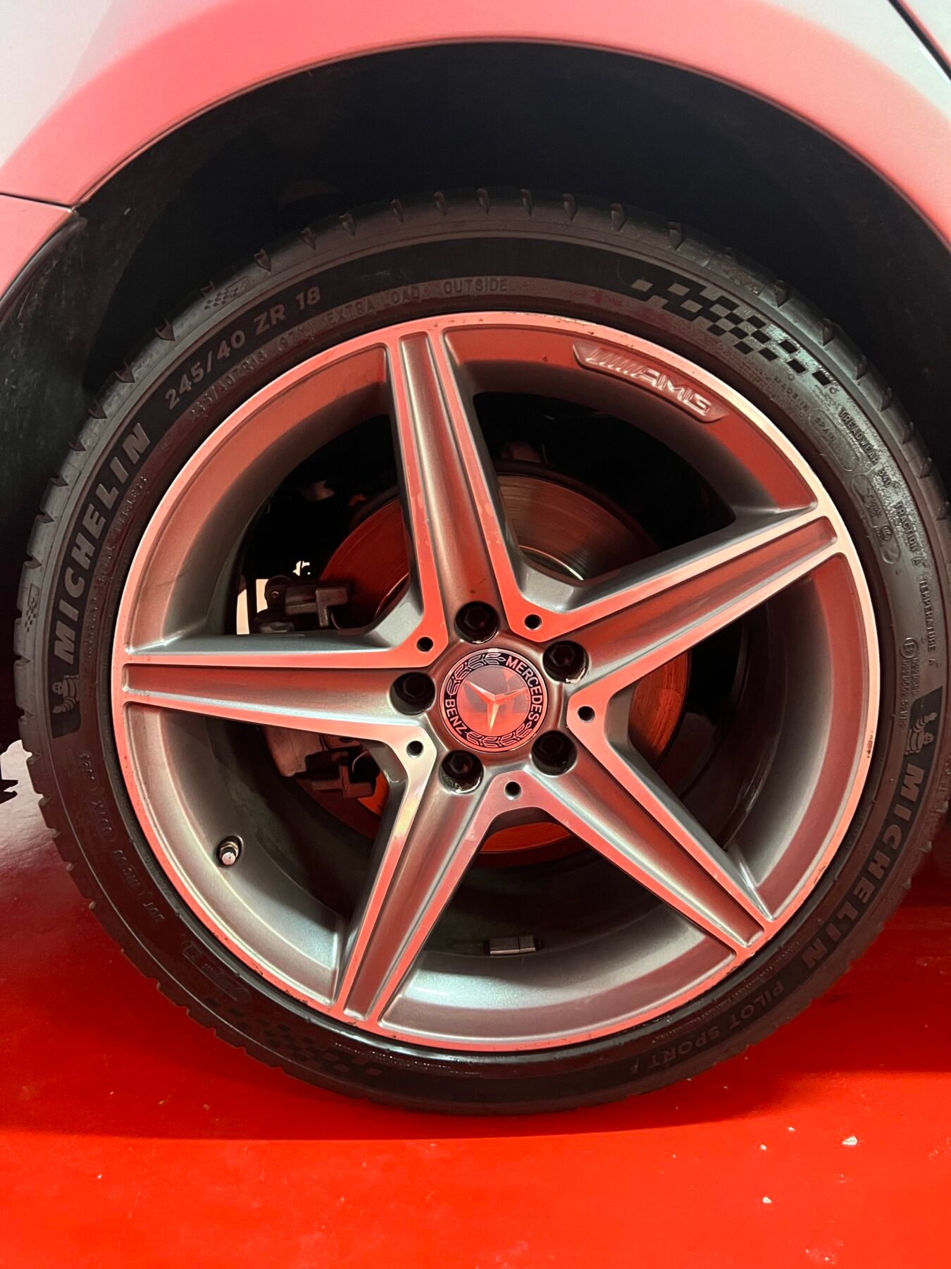 MERCEDES-BENZ Clase C Mercedes Benz clase C 220d AMG 7g