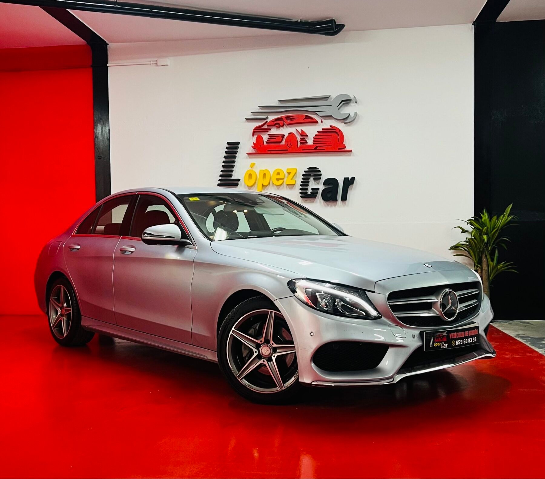 MERCEDES-BENZ Clase C Mercedes Benz clase C 220d AMG 7g