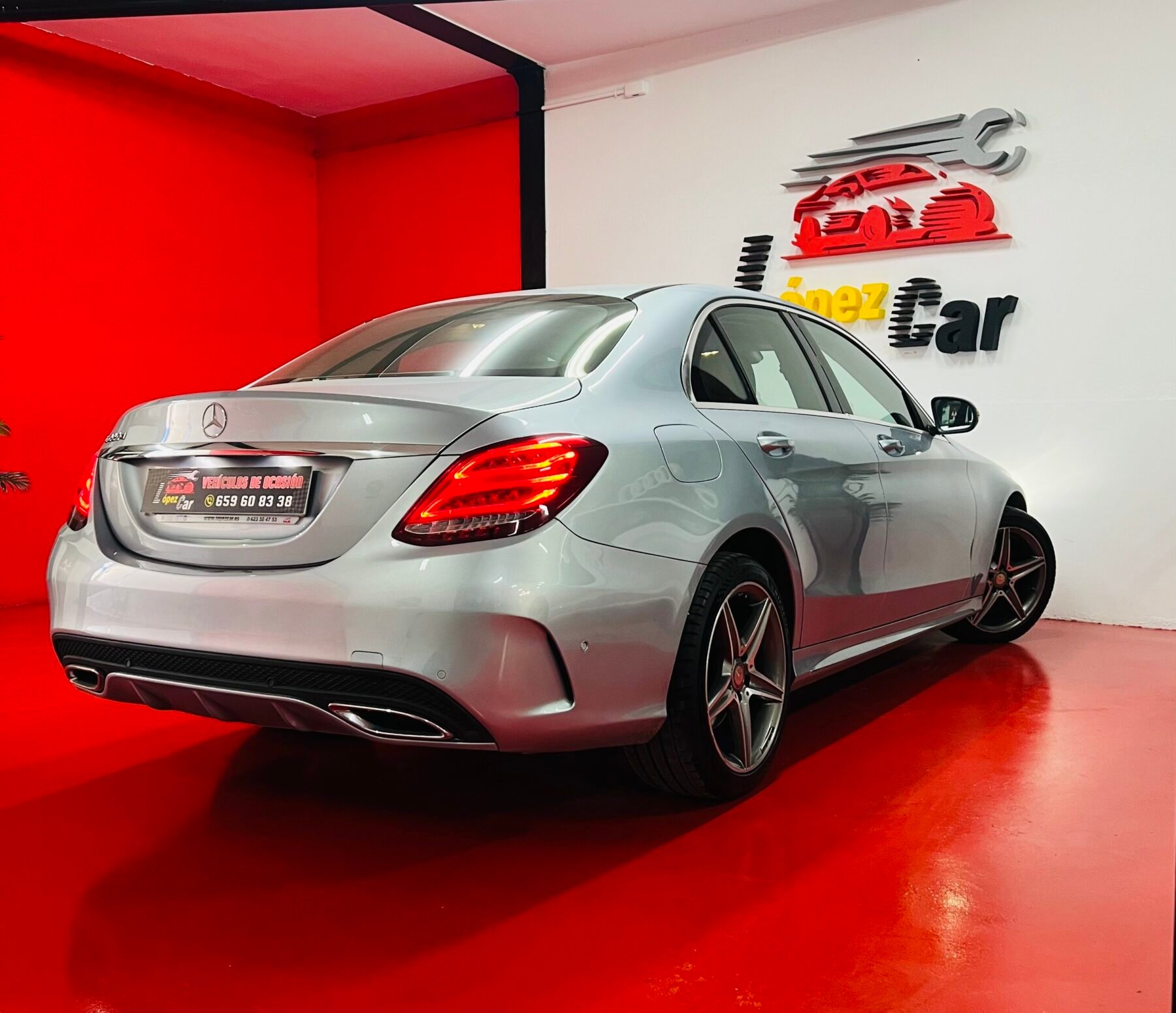 MERCEDES-BENZ Clase C Mercedes Benz clase C 220d AMG 7g