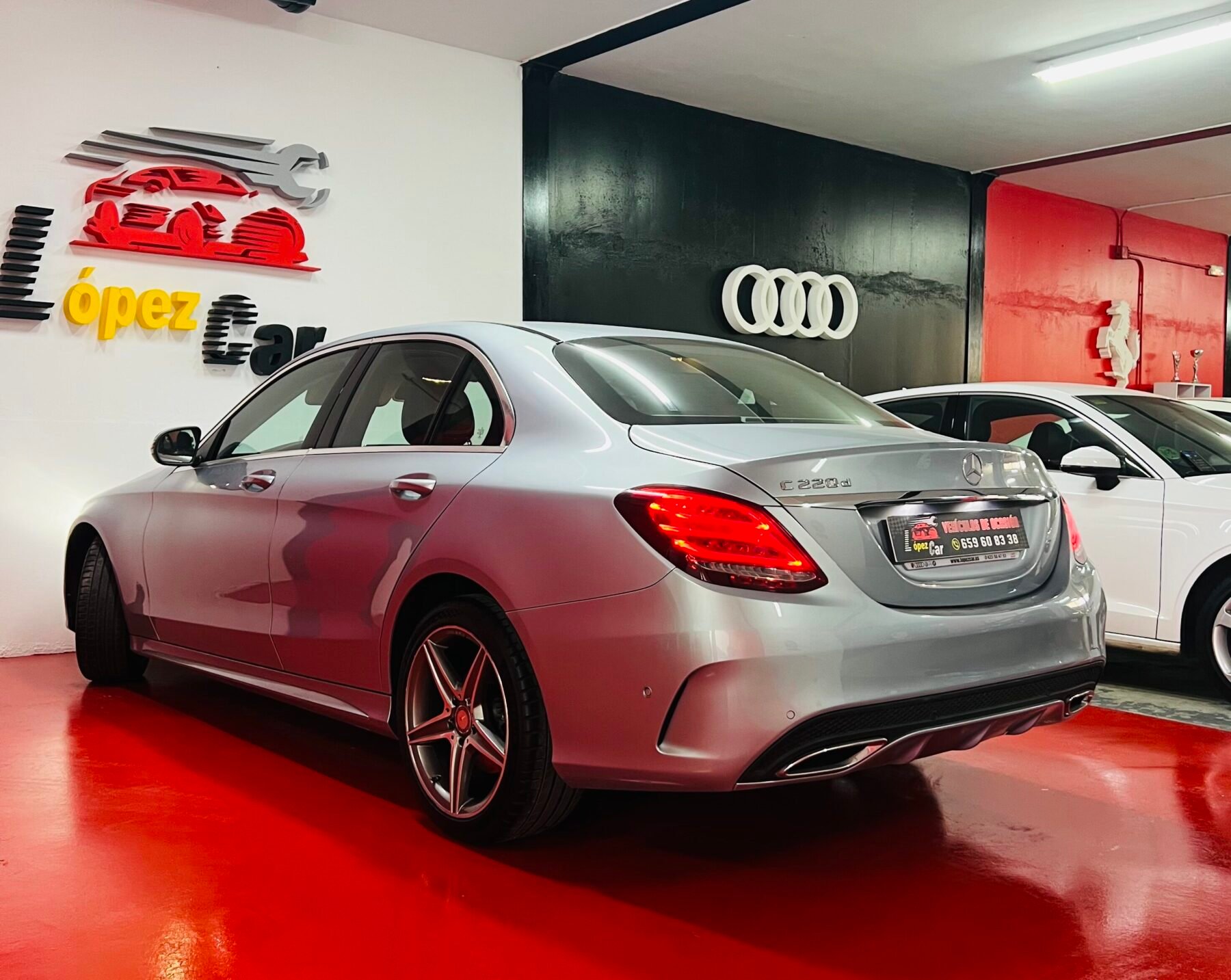 MERCEDES-BENZ Clase C Mercedes Benz clase C 220d AMG 7g